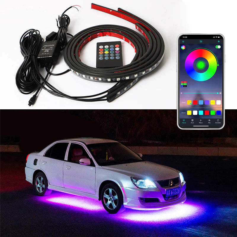 LED-Unterleuchtung im Auto – Reflektorizant