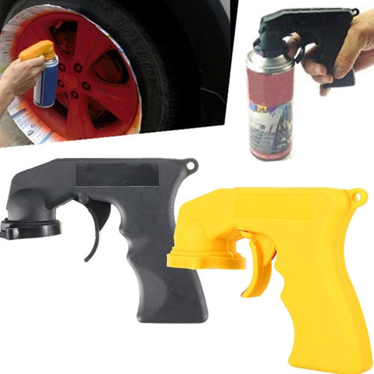 Cap spray tip pistol