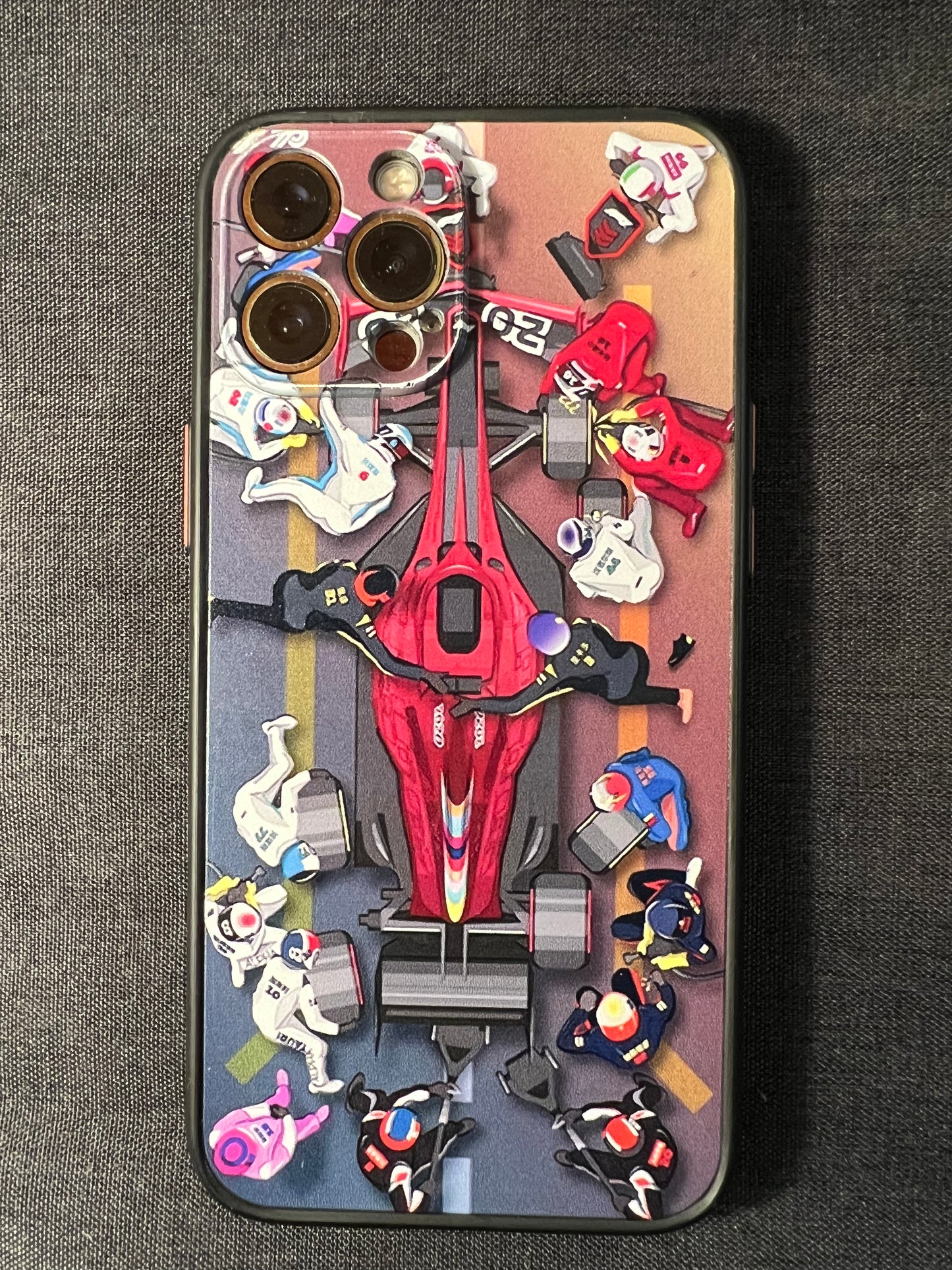 Formula 1 Pit Lane Phone case