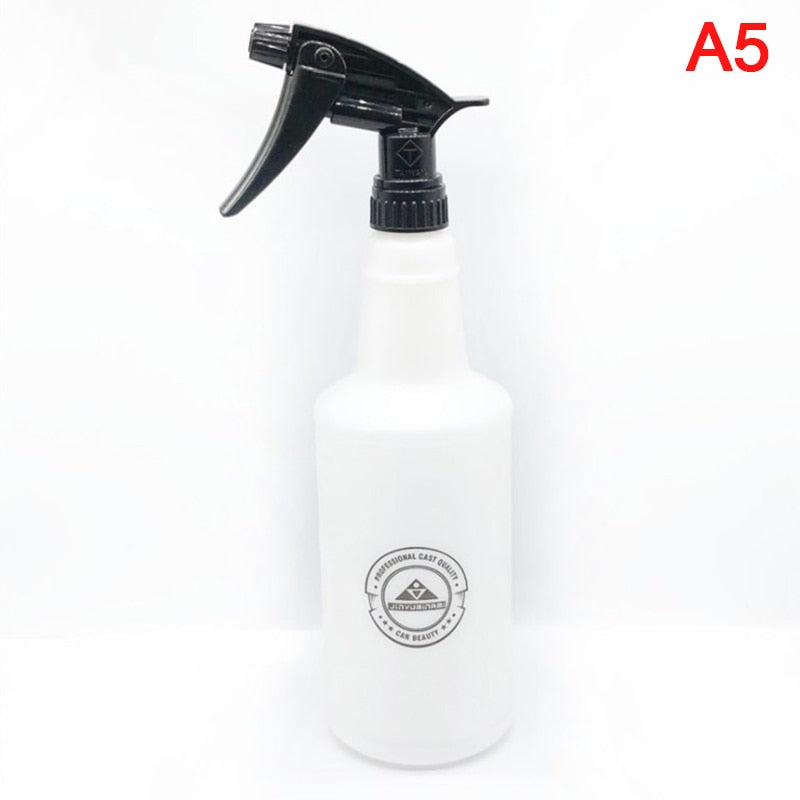 1pc Ultra-fine Water Mist Cylindrical Spray Bottle HDPE Chemical Resistant Spray For QD Liquid Auto detail