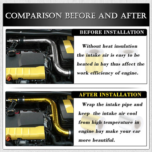 Thermo insolation tape for intake