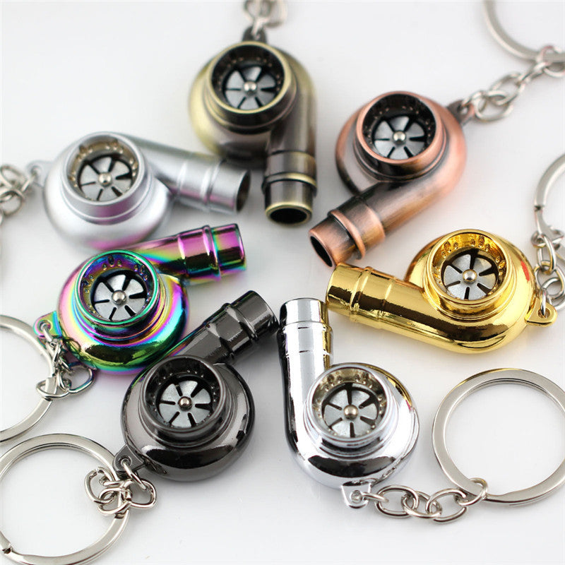 Spinning Turbo Keychain