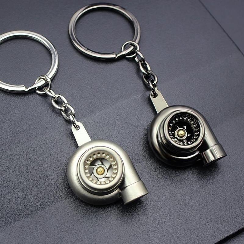 Spinning Turbo Keychain